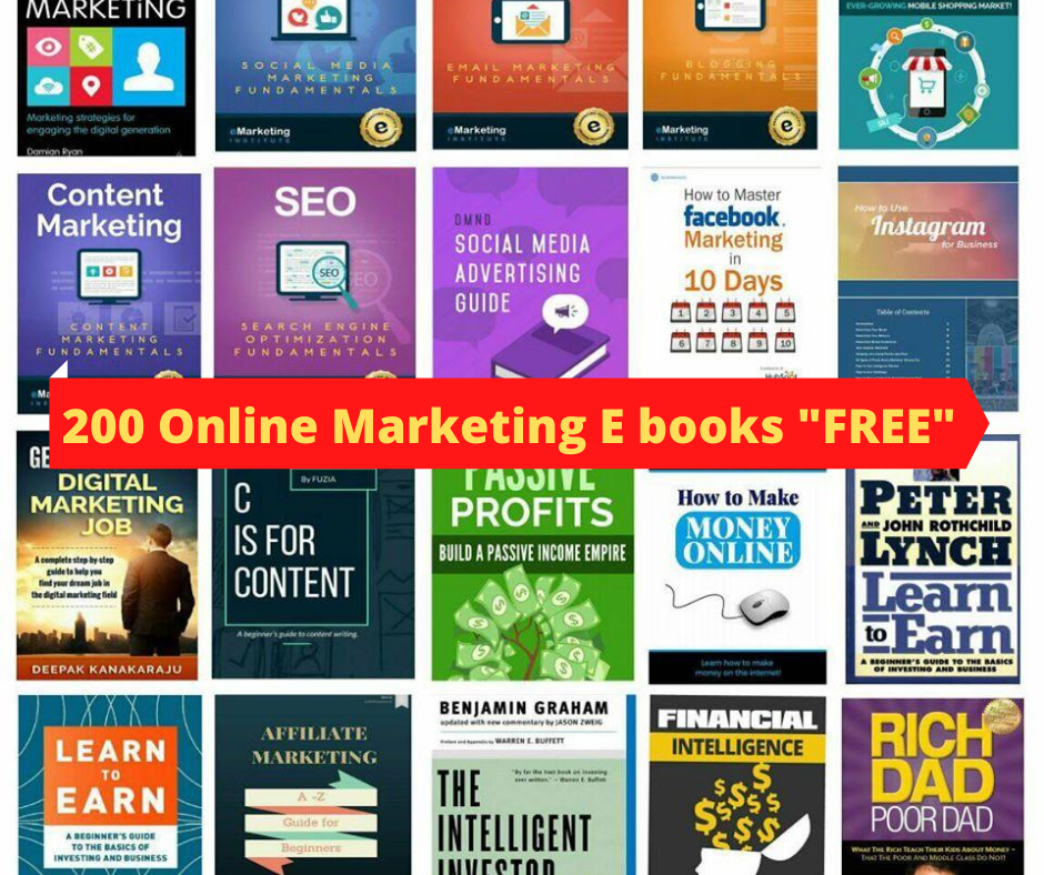 200 Online Marketing E Books Free